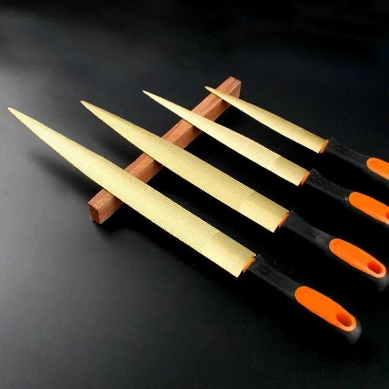 Woodworking Rasps And Files - 1pc dourado cônico rasp arquivo de