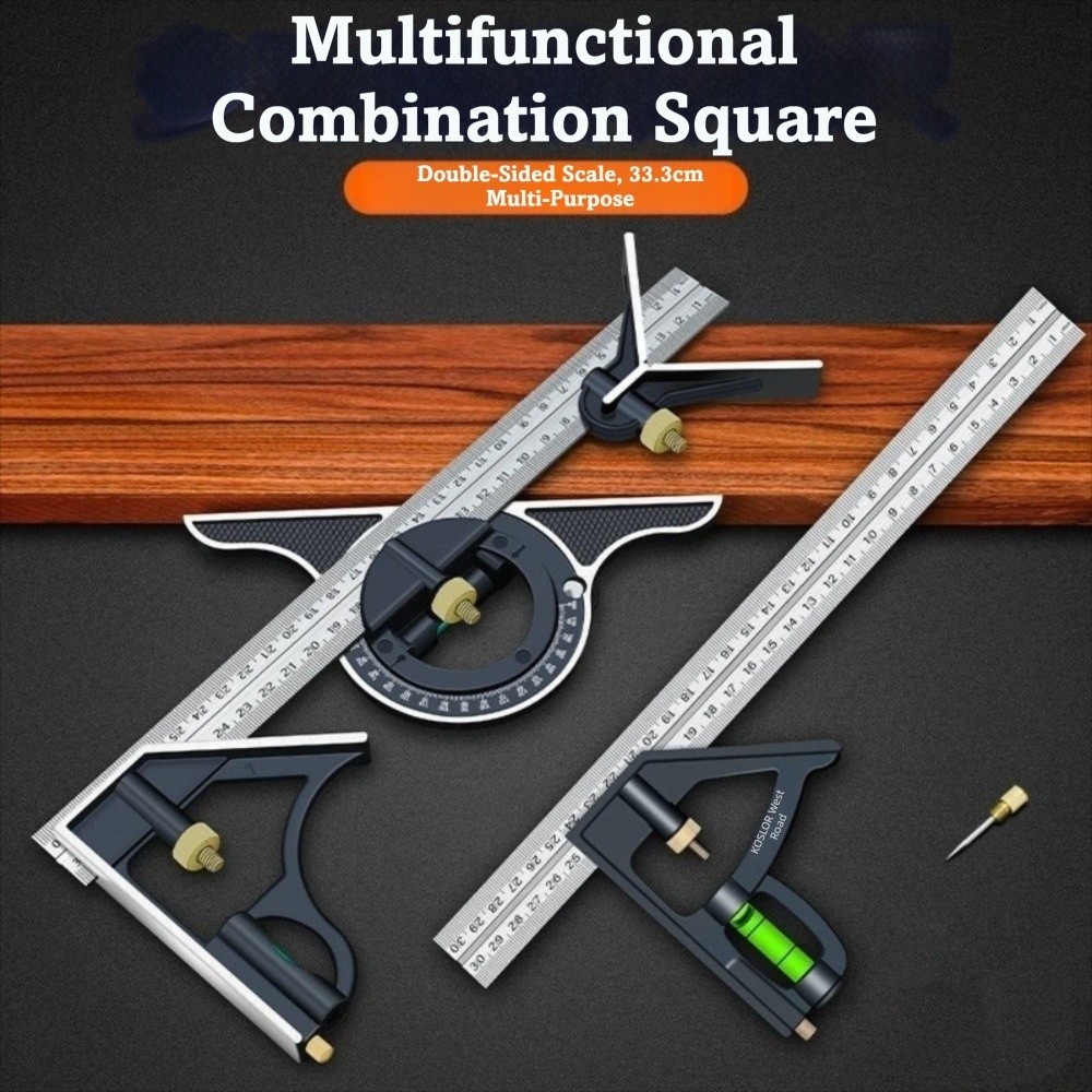 Woodworking For Engineers - Régua Combinada 3 em 1 de