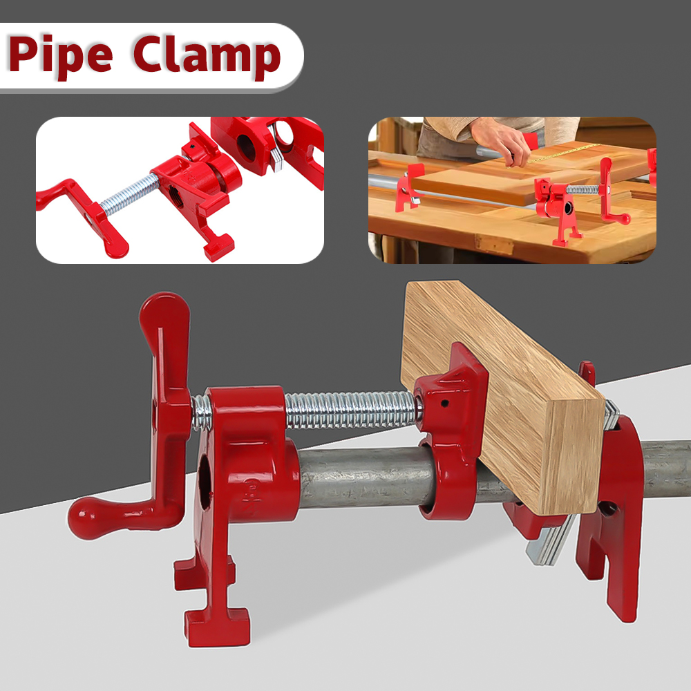Woodworking Basics - Braçadeira de tubo resistente de 1/2