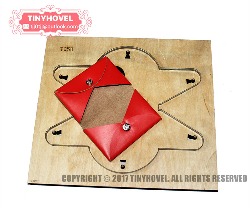 Woodworking Box - Cartão Clip Carteira Bolsa de corte