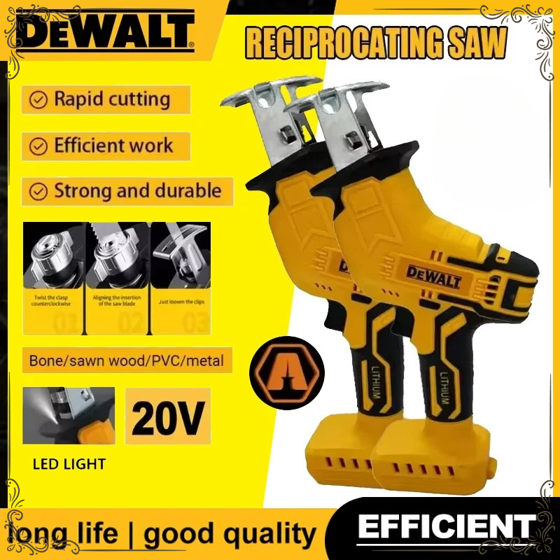 Woodworking Rasp - Serra Recíproca Sem Escovas Dewalt 2800RPM,