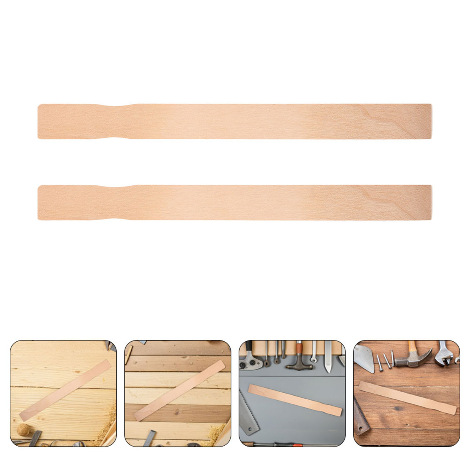 Wood Woodworking - 15 Peças de Varetas de Madeira