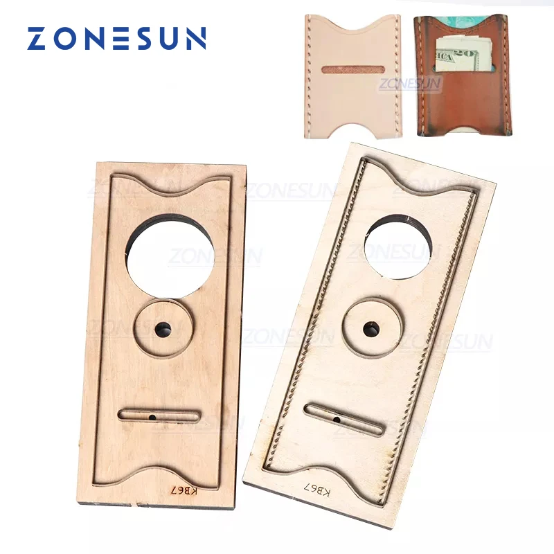 Woodworking Box - Zonesun c2 banco titular do cartão