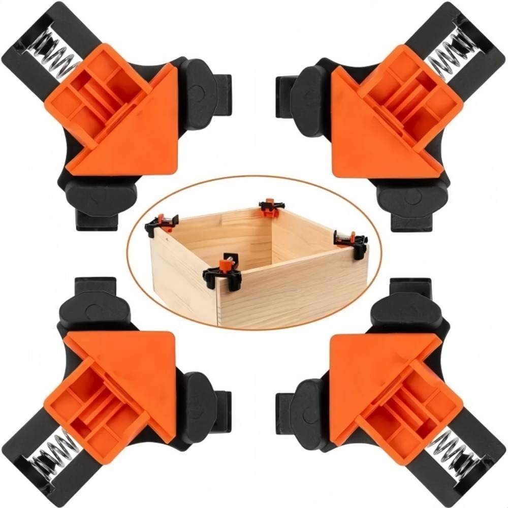 4 peças 90 °   Grampo de Canto - Woodworking Basics avaliação e preço