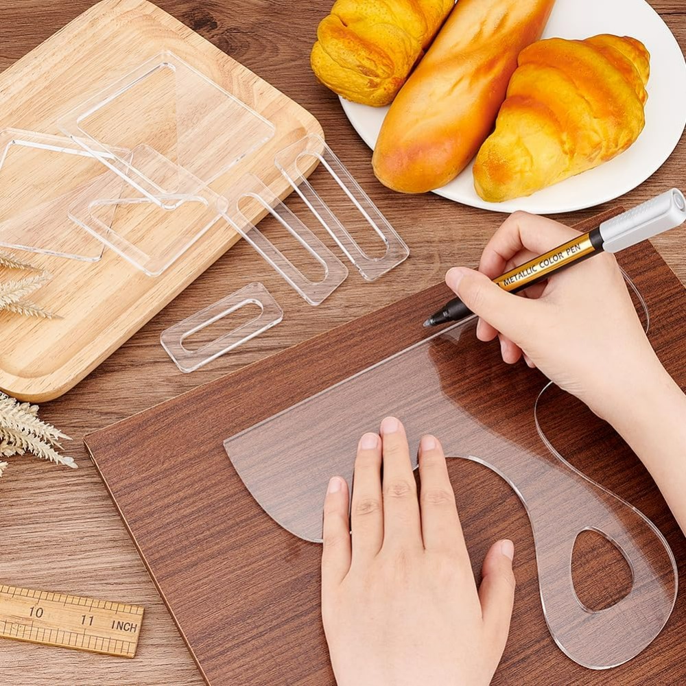 7 pçs modelo de charcutaria al - Woodworking Basics avaliação e preço