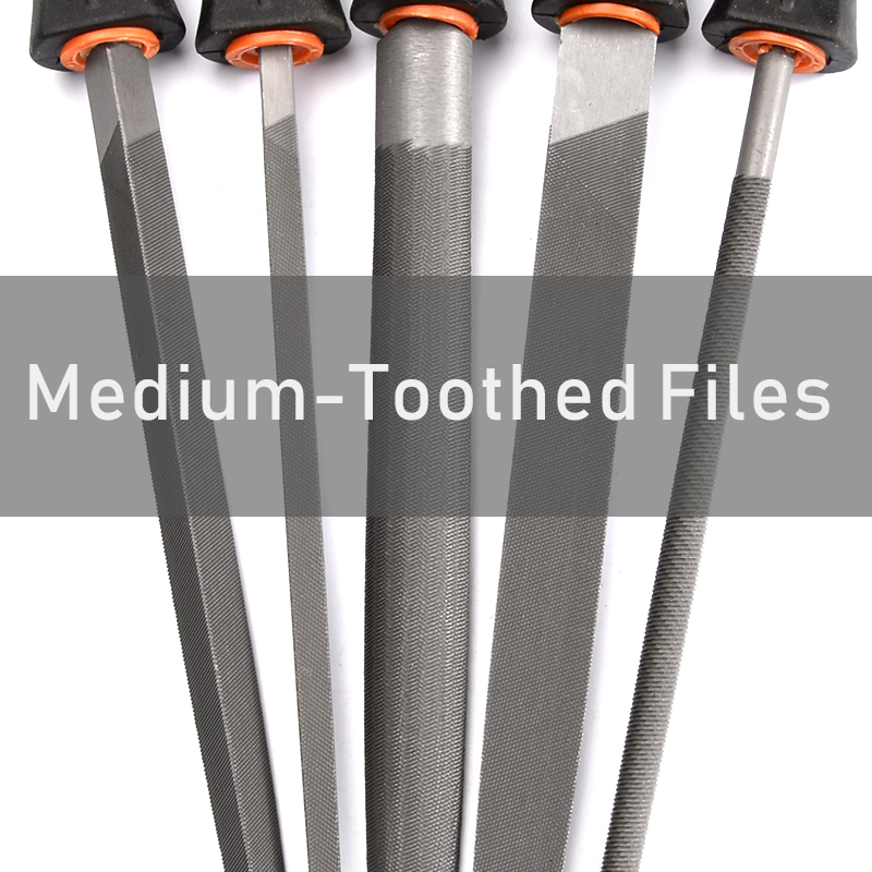 Arquivos de metal de dentes mé - Woodworking Rasps And Files avaliação e preço