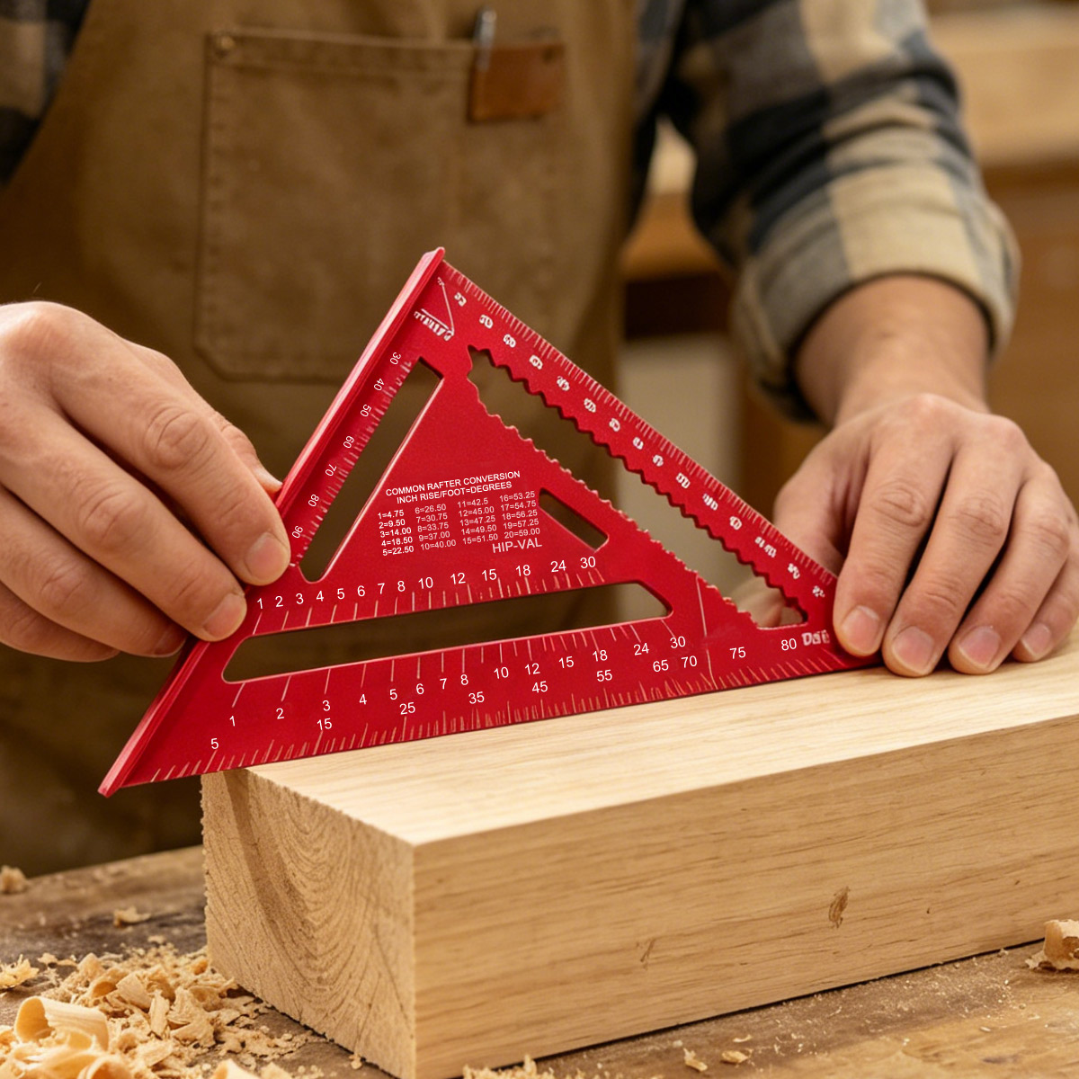Régua Triangular de Alta Preci - Woodworking Basics avaliação e preço