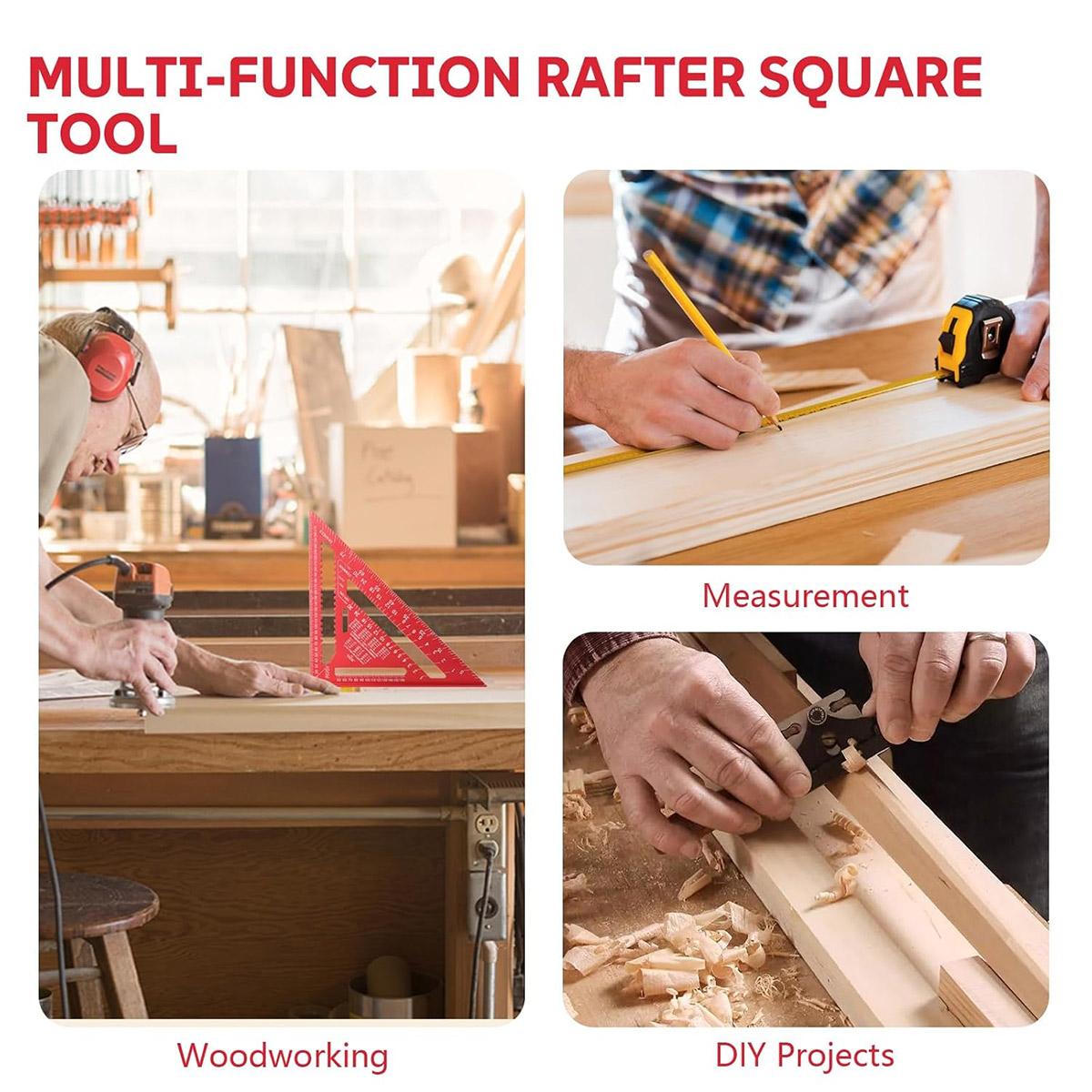 Régua Triangular de Alta Preci - Woodworking Basics avaliação e preço