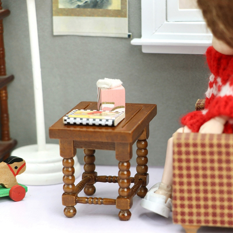 1:12 casa de bonecas em miniat - Wood Woodworking avaliação e preço