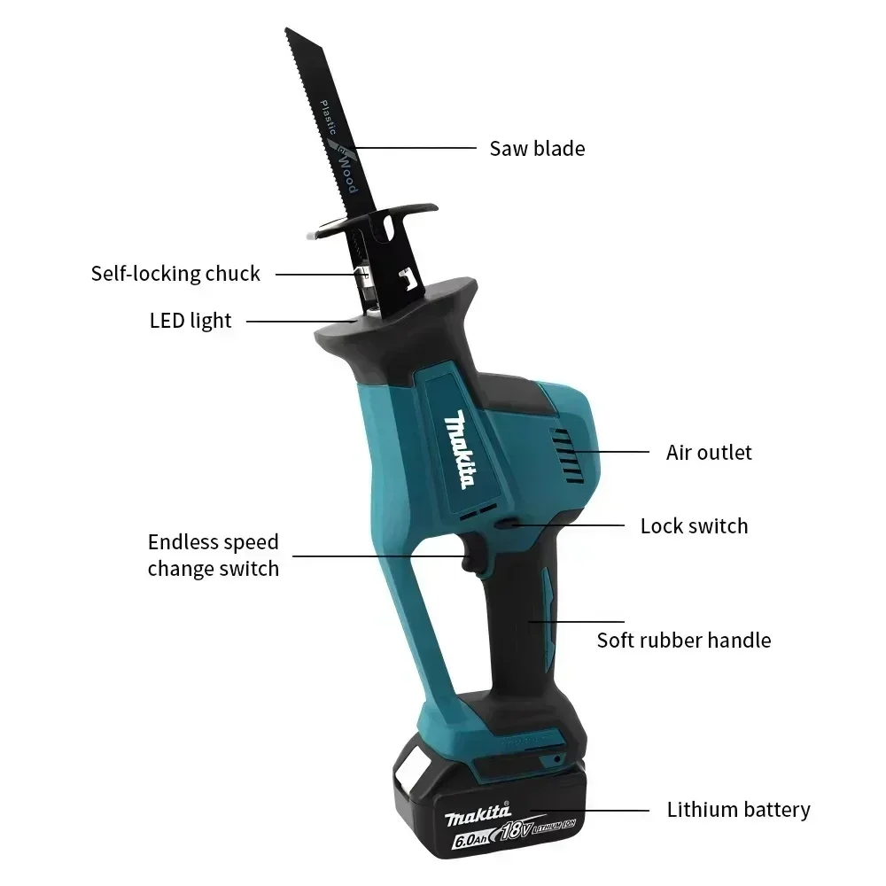 Serra Sabre Elétrica Sem Fio M - Woodworking Rasp avaliação e preço
