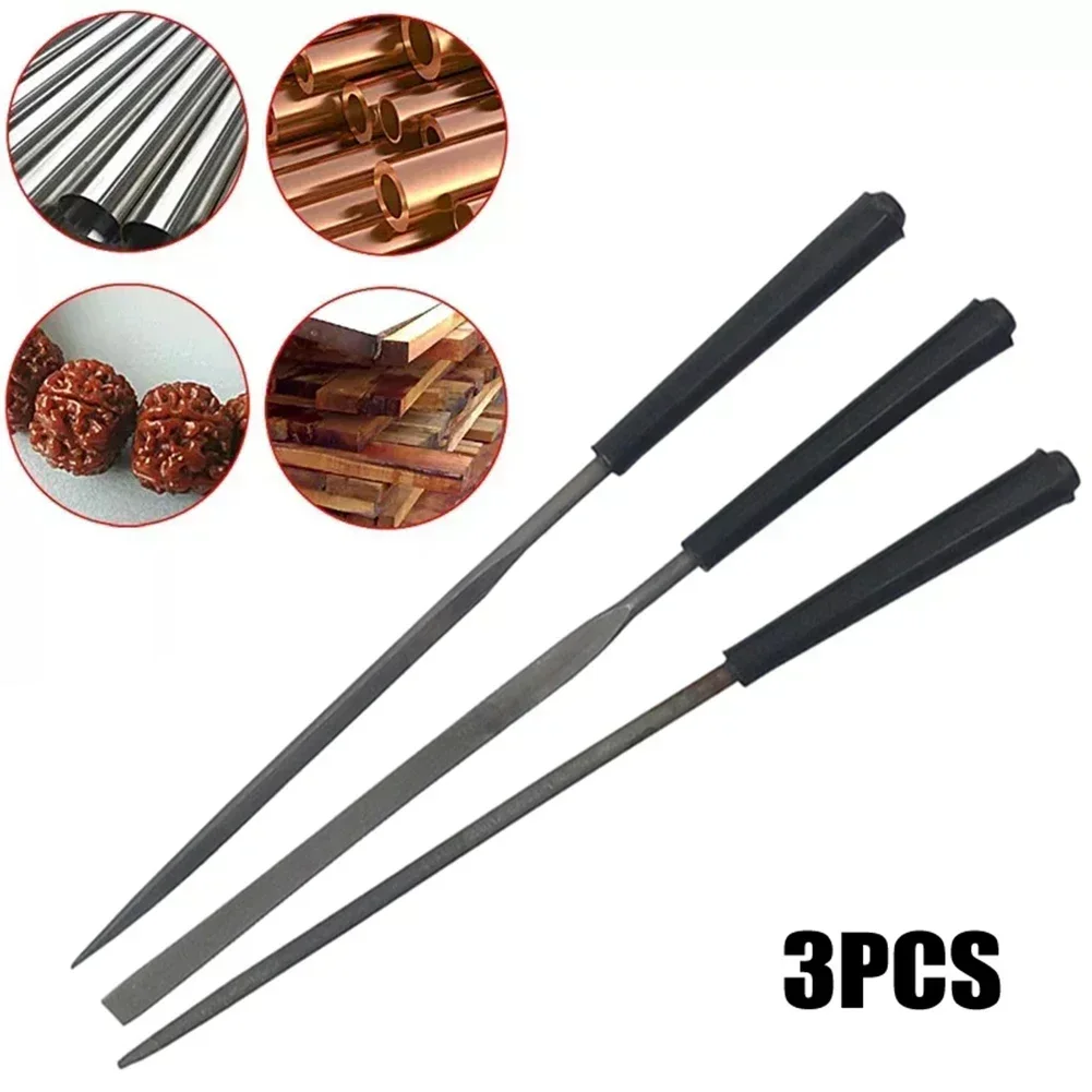 Conjunto de 3 Limas de Aço Peq - Woodworking Rasps And Files avaliação e preço