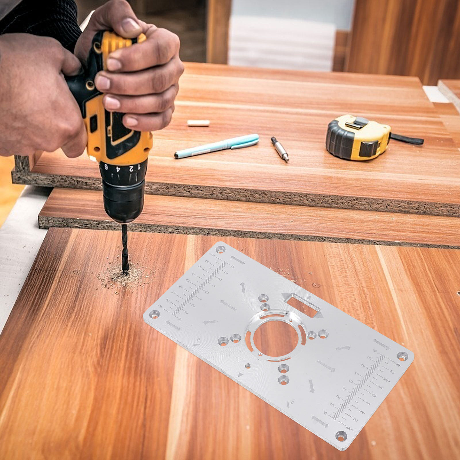 1 conjunto de placas de inserç - Woodworking Machinery avaliação e preço