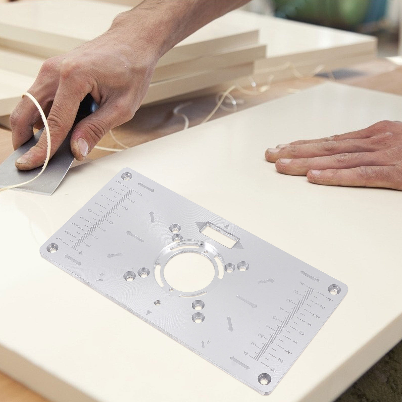 1 conjunto de placas de inserç - Woodworking Machinery avaliação e preço